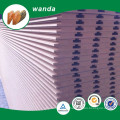 slat wall melamine mdf board/grooved mdf board